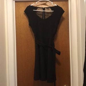 Lace back dress